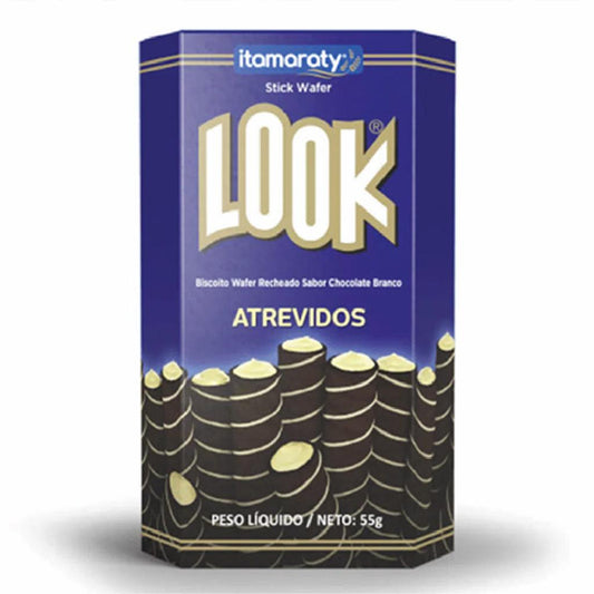 Look Bisc. Wafer Tub. Atrevidos 20x55g