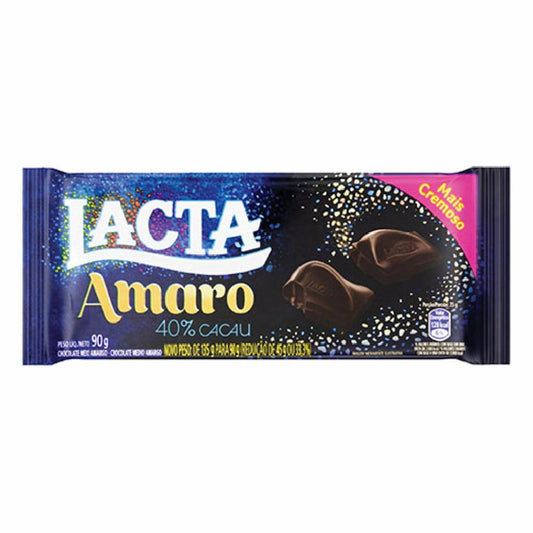 Lacta Choc. Amaro 4x17x80g